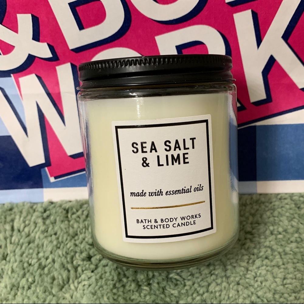 NWT Sea Salt & Lime Bath & Body Works 1-wick